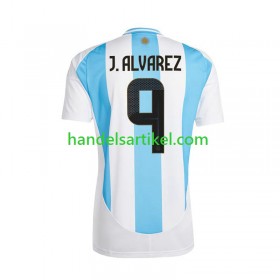 Argentinien Julian Alvarez 9 Copa America Heim Trikotsatz 2024 Kurzarm